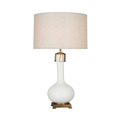 Athena Table Lamp in Matte Lily.