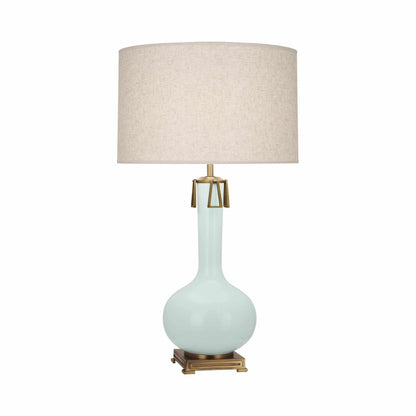 Athena Table Lamp in Mint.
