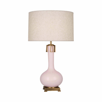 Athena Table Lamp in Rose Water.