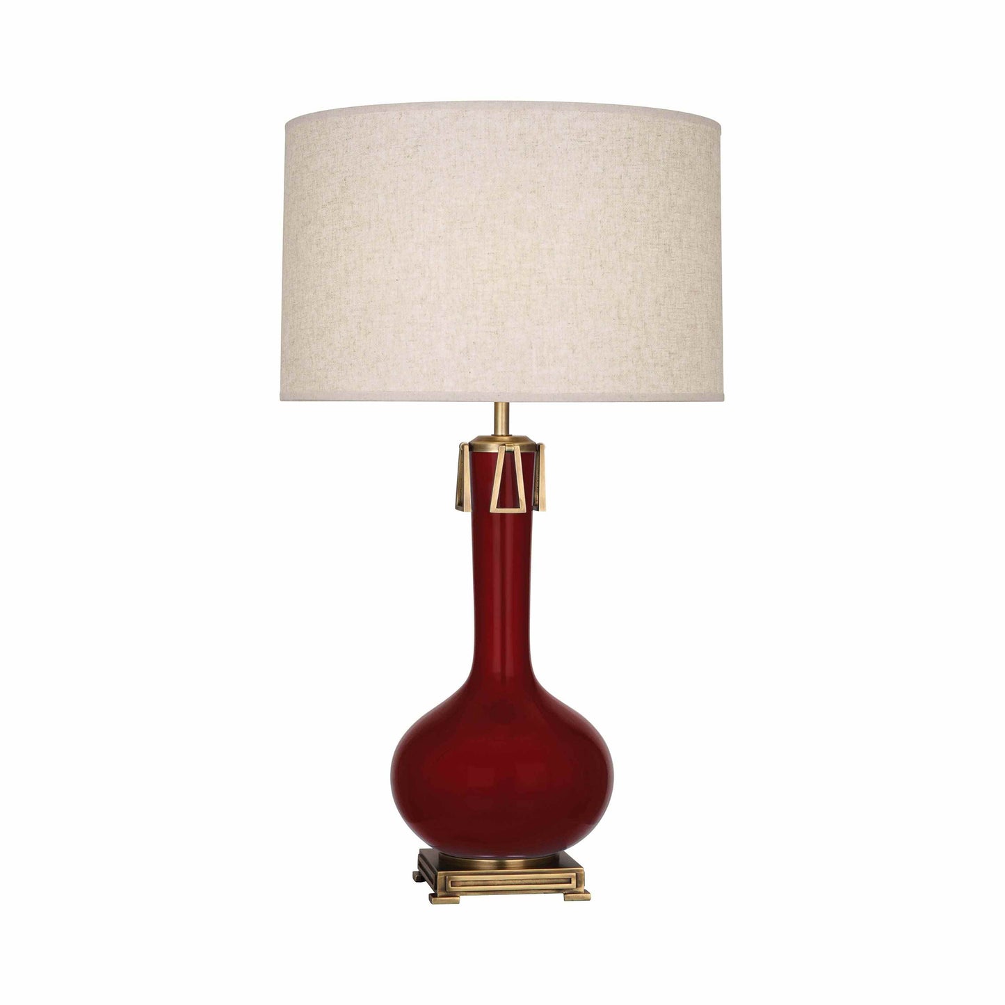 Athena Table Lamp in Sangria.