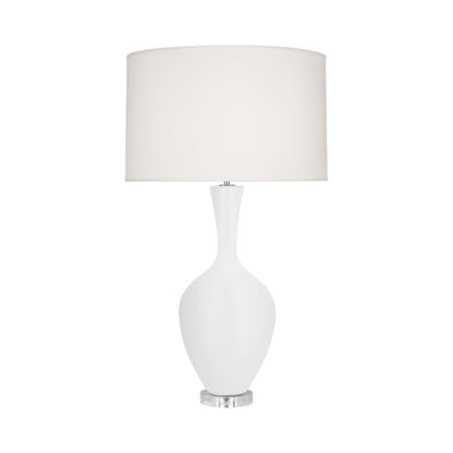 Audrey Table Lamp in Matte Daisy.