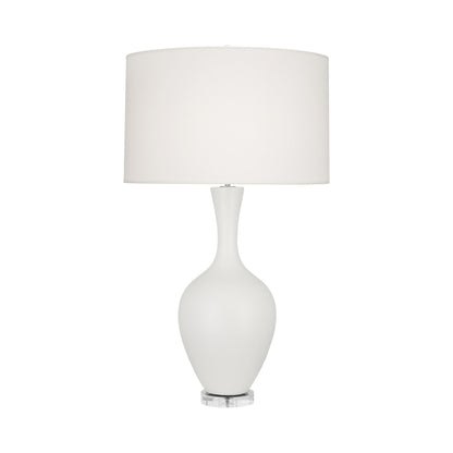 Audrey Table Lamp in Matte Lily.