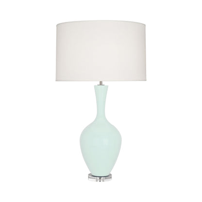 Audrey Table Lamp in Mint.