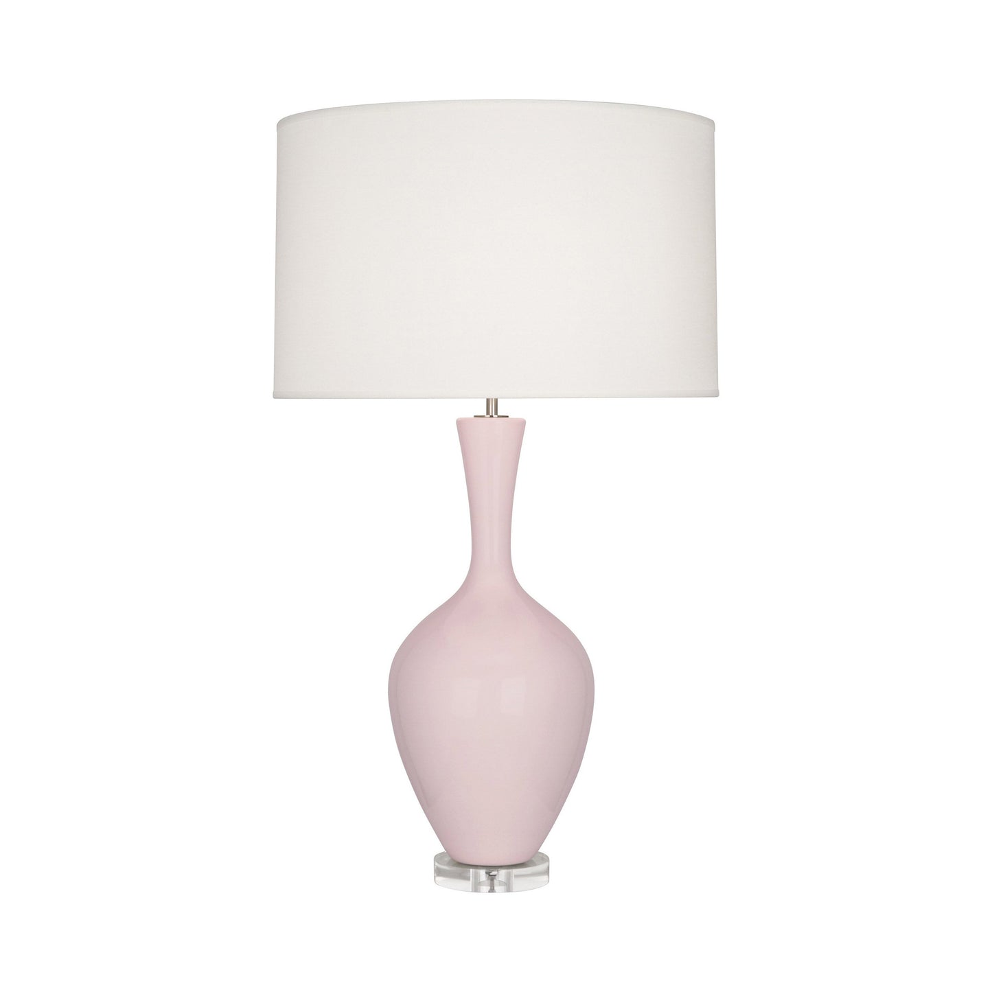 Audrey Table Lamp in Rose Water.