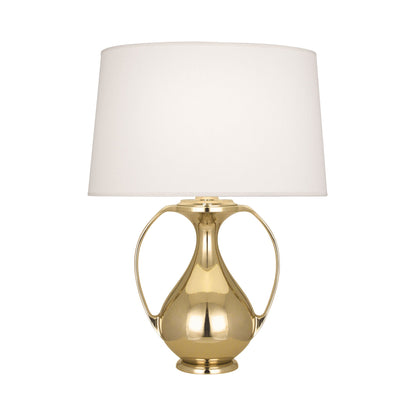 Belvedere Table Lamp in Modern Brass.