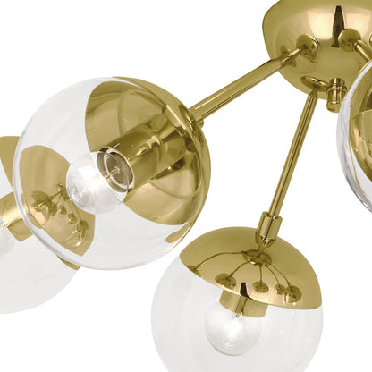 Celeste Semi Flush Mount Ceiling Light in Detail.