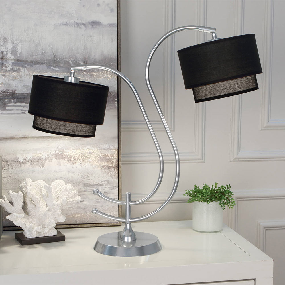 Charlee Table Lamp in Detail.