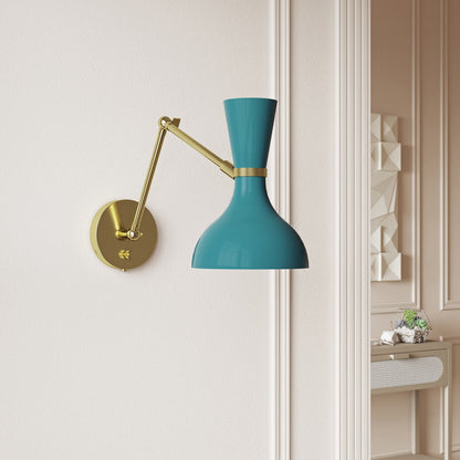 Clare Adjustable Wall Light in Detail.