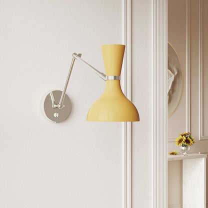 Clare Adjustable Wall Light in Detail.