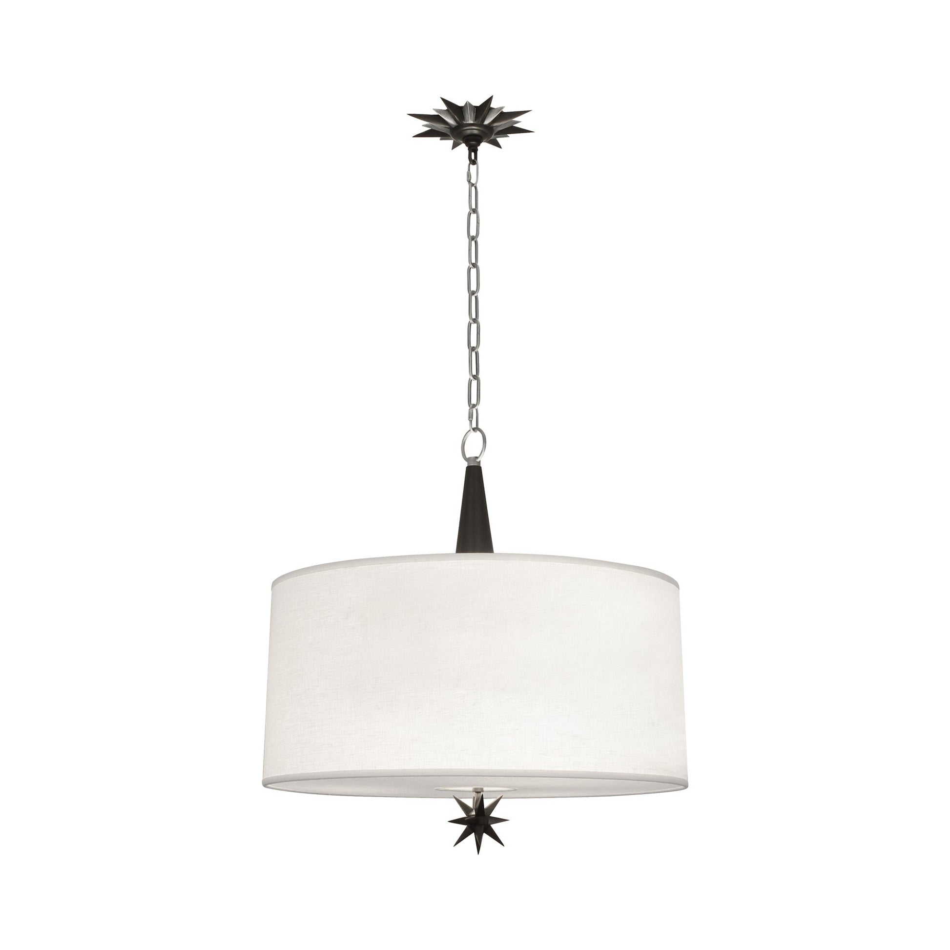 Cosmos Pendant Light in Antique Silver.