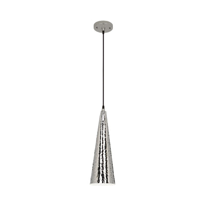 Dal 9873 Pendant Light in Polished Nickel.