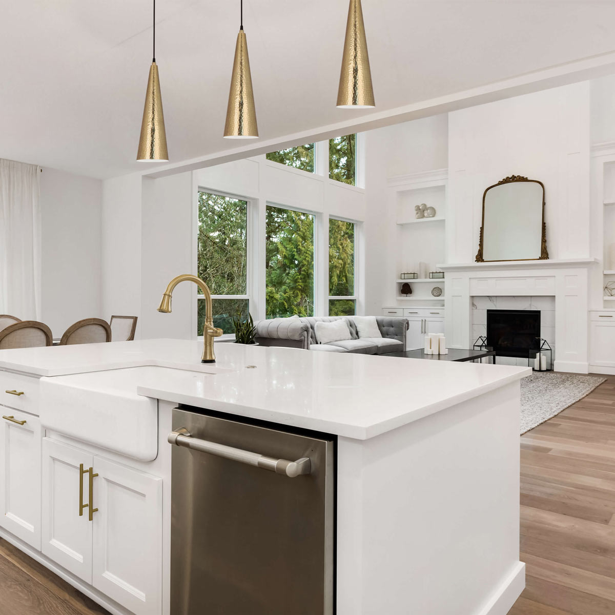 Dal 9873 Pendant Light in kitchen.