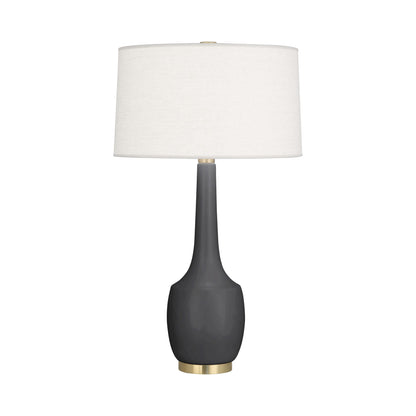 Delilah Table Lamp in Matte Ash.