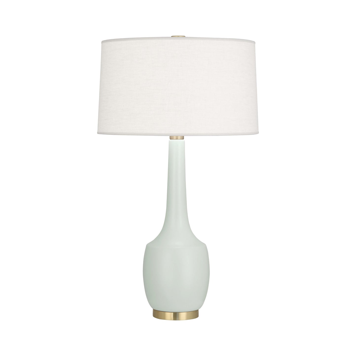Delilah Table Lamp in Matte Celadon.