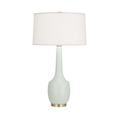 Delilah Table Lamp in Matte Celadon.