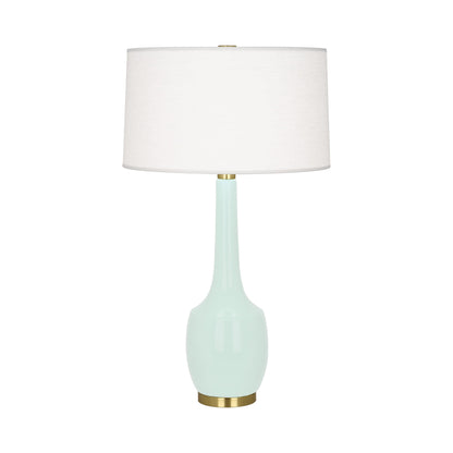 Delilah Table Lamp in Mint.