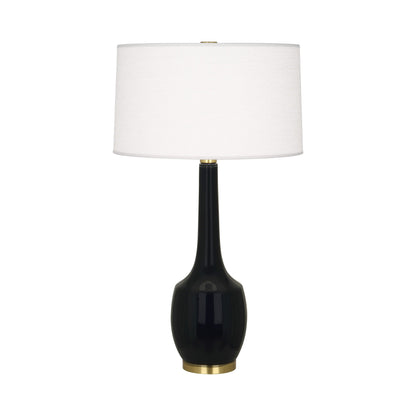Delilah Table Lamp in Obsidian.