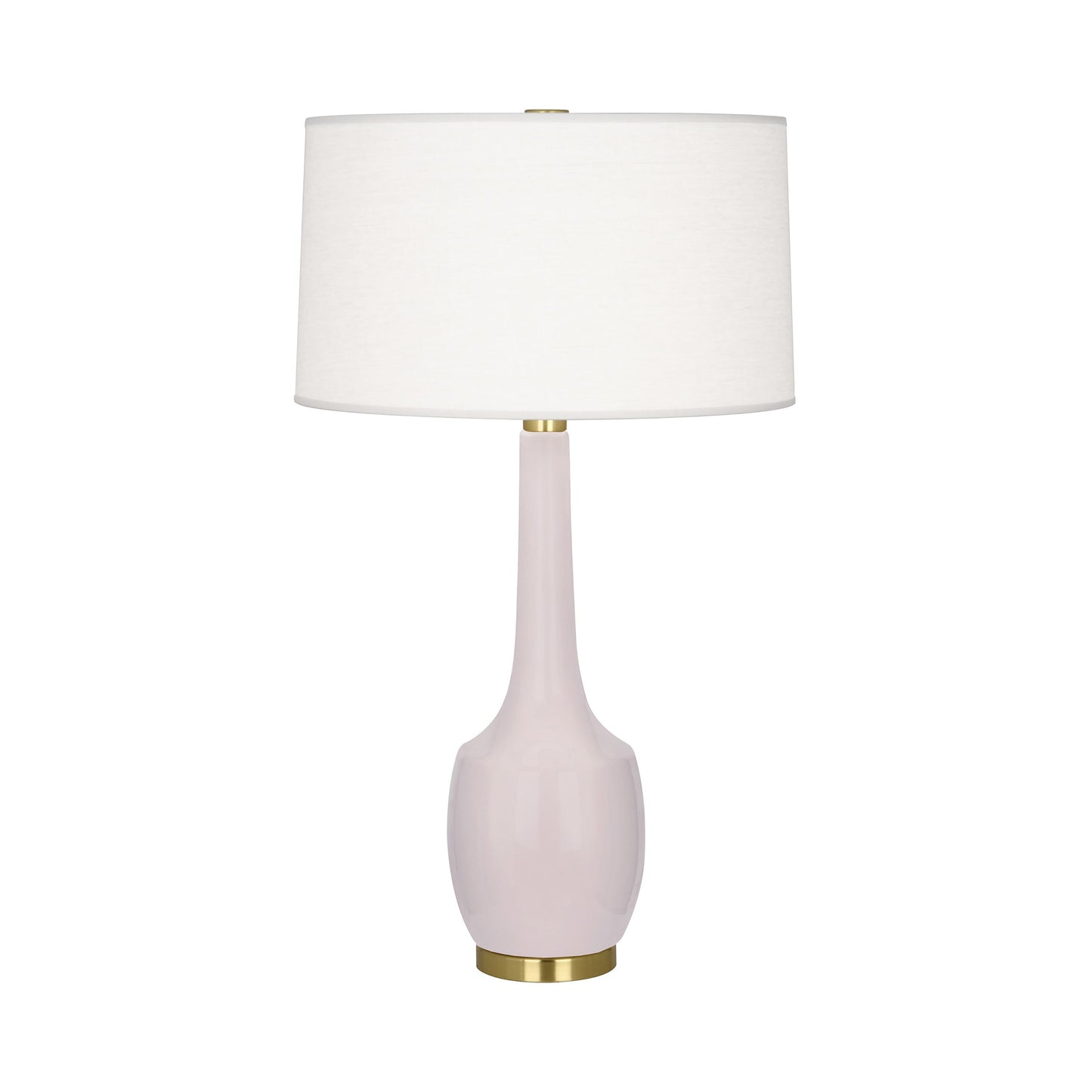 Delilah Table Lamp in Rose Water.