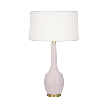 Delilah Table Lamp in Rose Water.