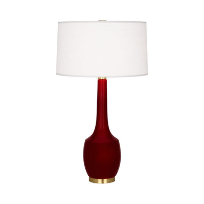 Delilah Table Lamp in Sangria.
