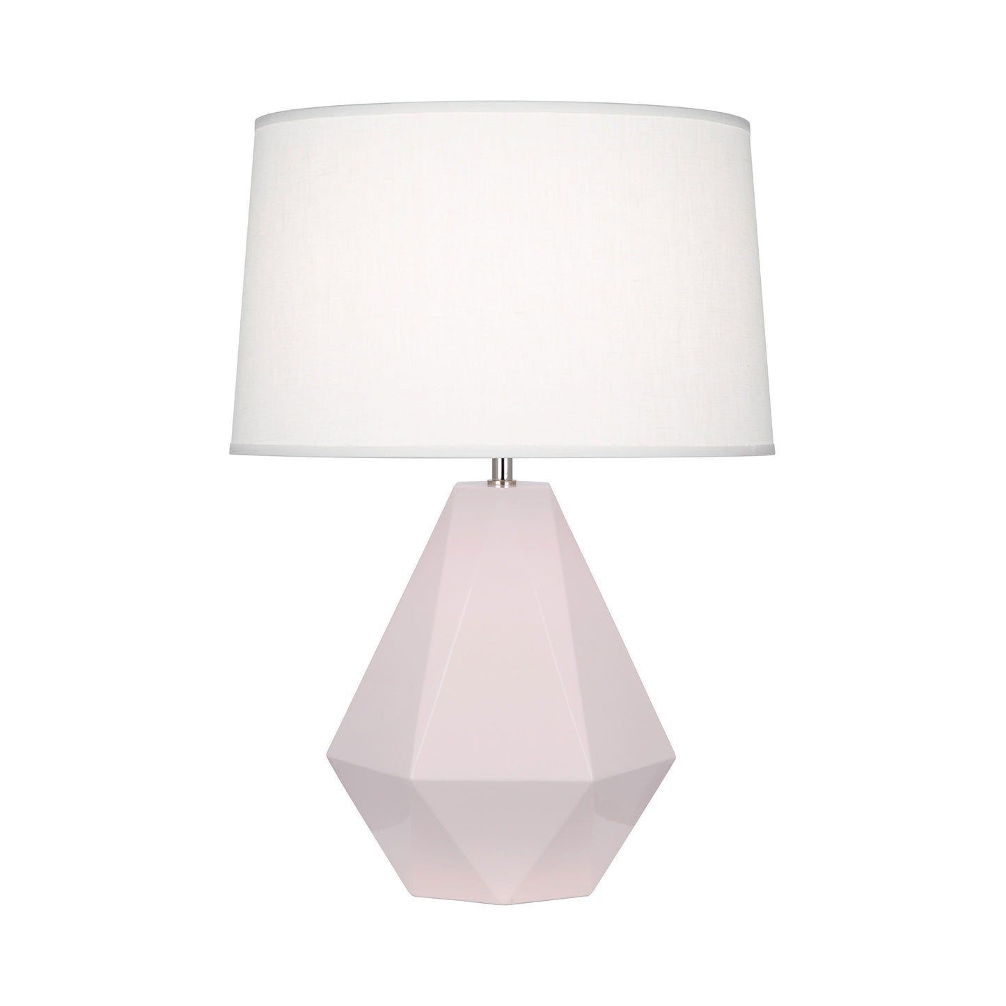 Delta Table Lamp in Rose Water.