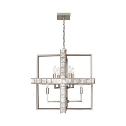 Diana Pendant Light in Antique Silver.