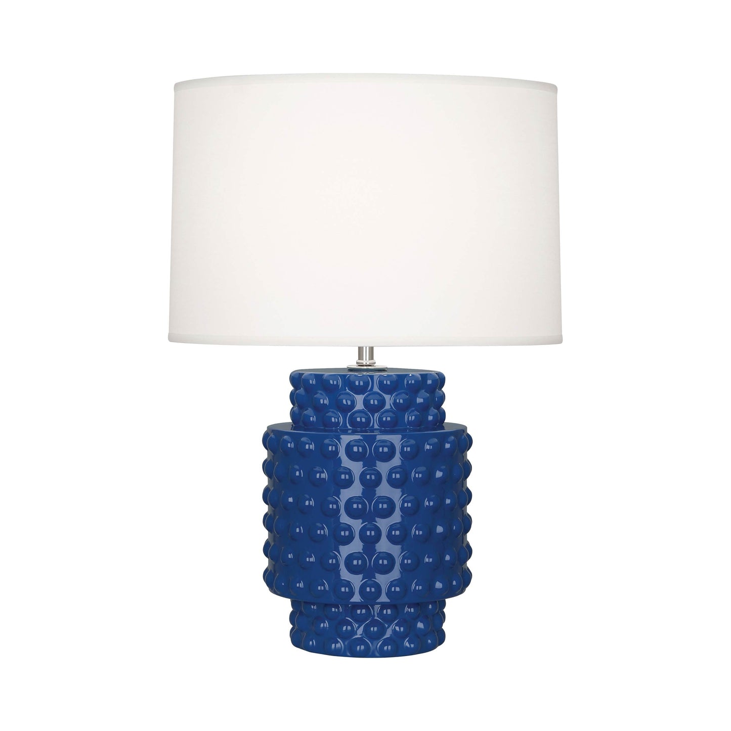 Dolly Table Lamp in Cobalt/White (Small).