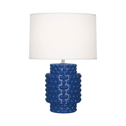 Dolly Table Lamp in Cobalt/White (Small).