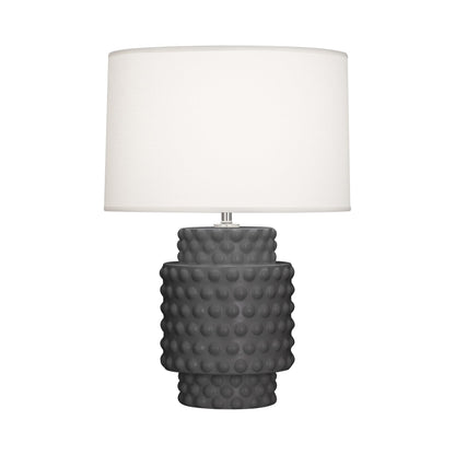 Dolly Table Lamp in Matte Ash/White (Small).