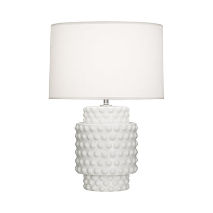 Dolly Table Lamp in Matte Lily/White (Small).