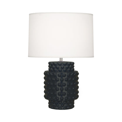 Dolly Table Lamp in Obsidian/White (Small).