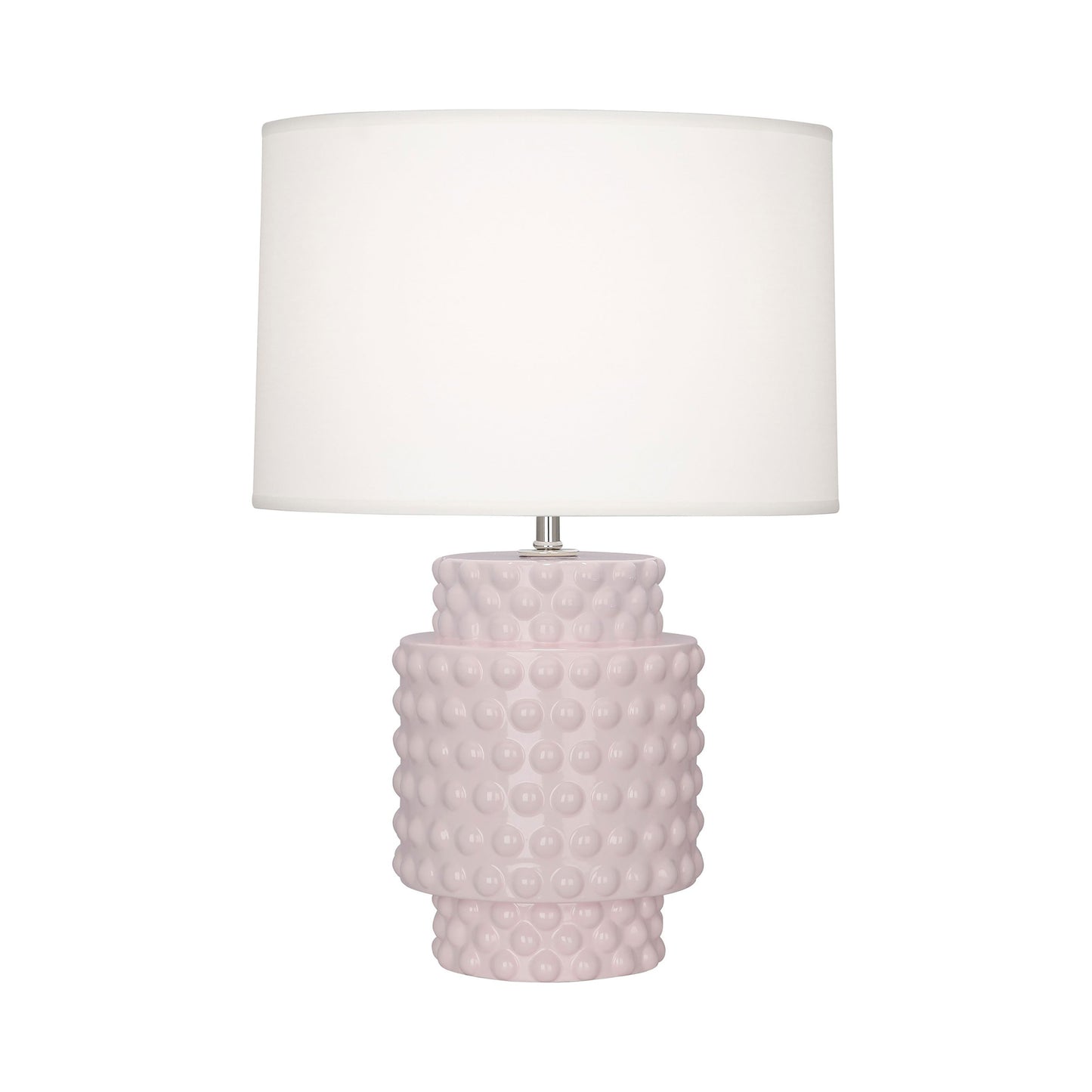 Dolly Table Lamp in Rose Water/White (Small).