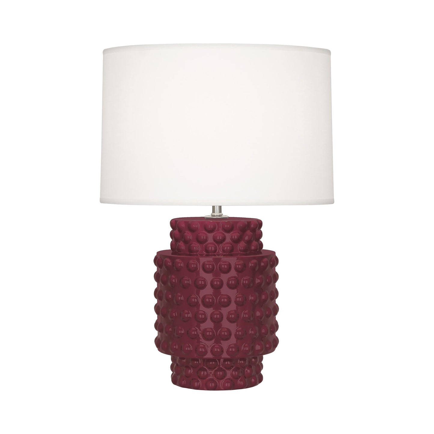Dolly Table Lamp in Sugar Plum/White (Small).