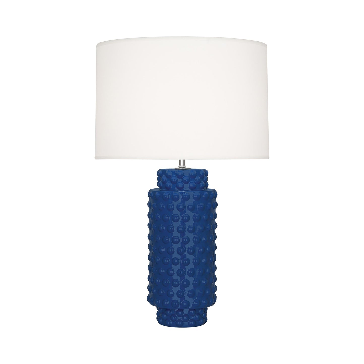 Dolly Table Lamp in Cobalt/White (Large).