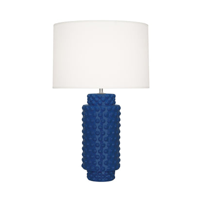 Dolly Table Lamp in Cobalt/White (Large).