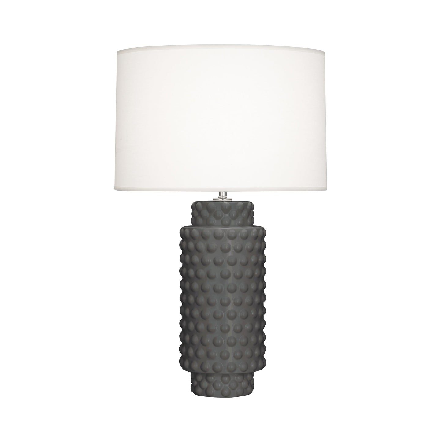 Dolly Table Lamp in Matte Ash/White (Large).