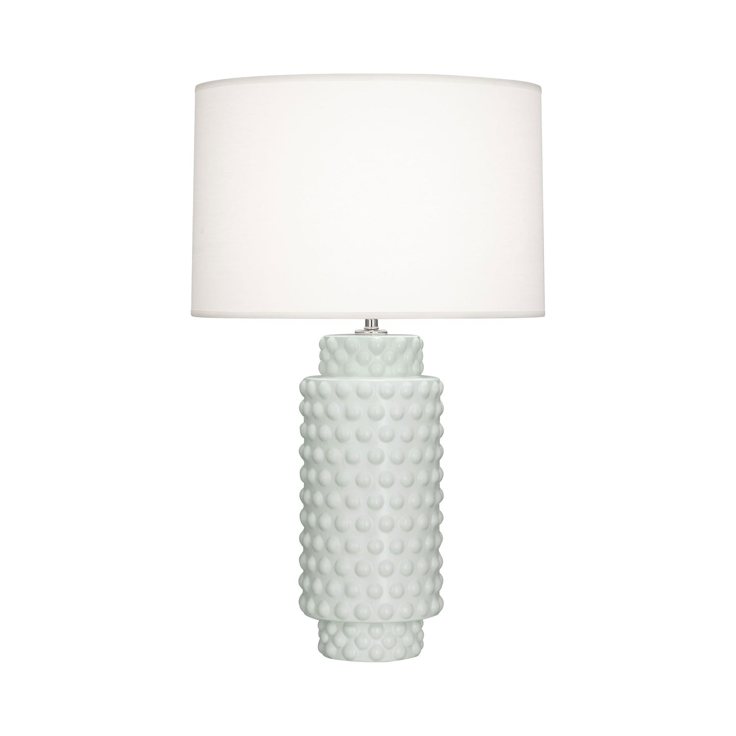 Dolly Table Lamp in Matte Celadon/White (Large).