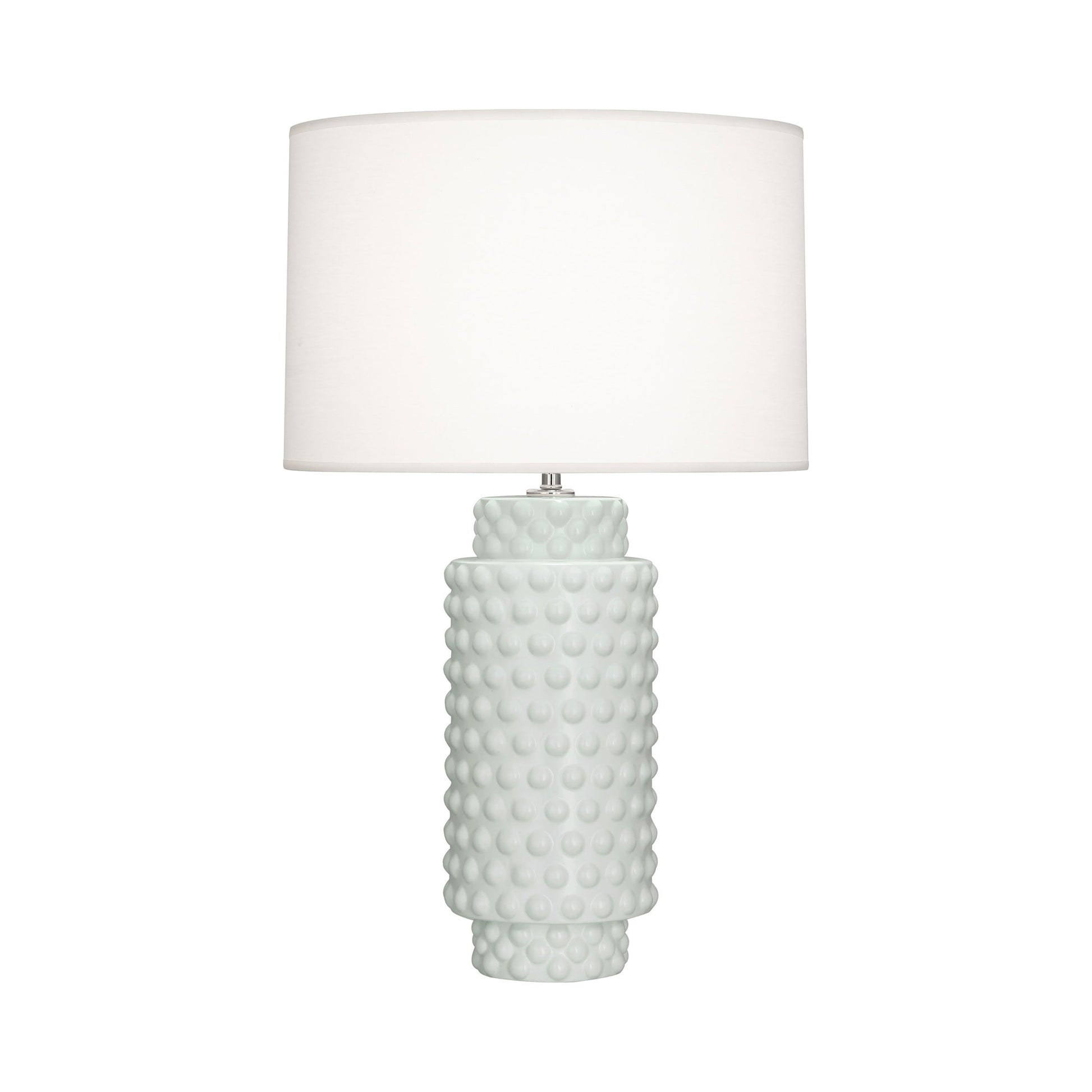 Dolly Table Lamp in Matte Celadon/White (Large).