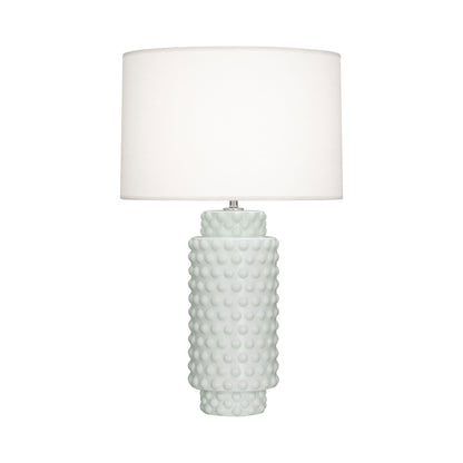Dolly Table Lamp in Matte Celadon/White (Large).