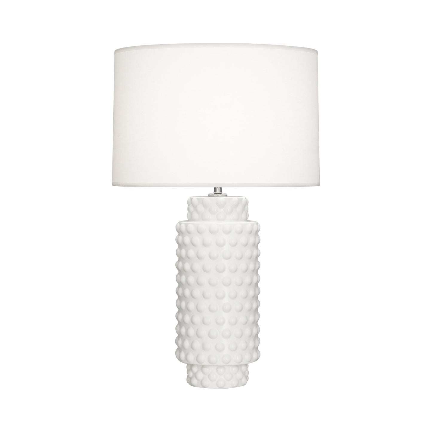 Dolly Table Lamp in Matte Lily/White (Large).