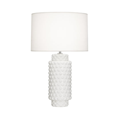 Dolly Table Lamp in Matte Lily/White (Large).
