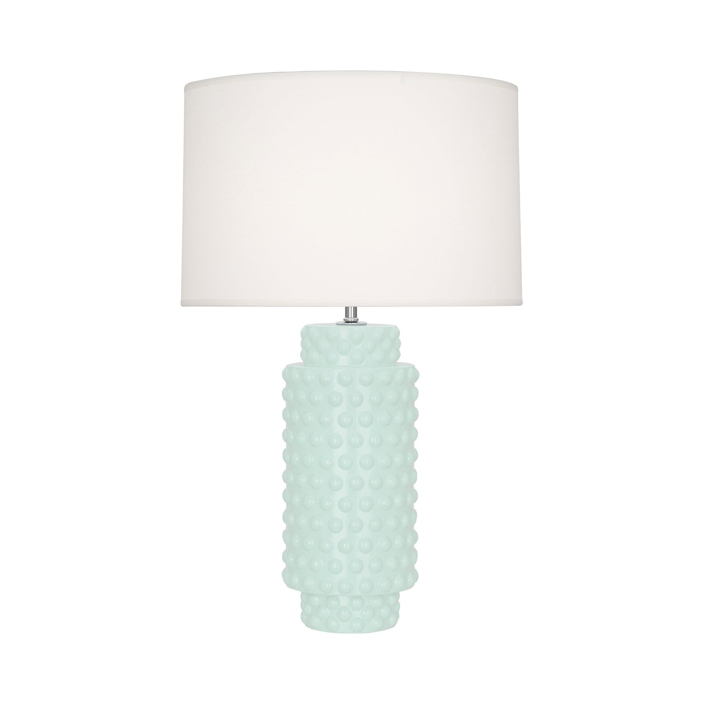 Dolly Table Lamp in Mint/White (Large).