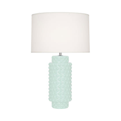 Dolly Table Lamp in Mint/White (Large).
