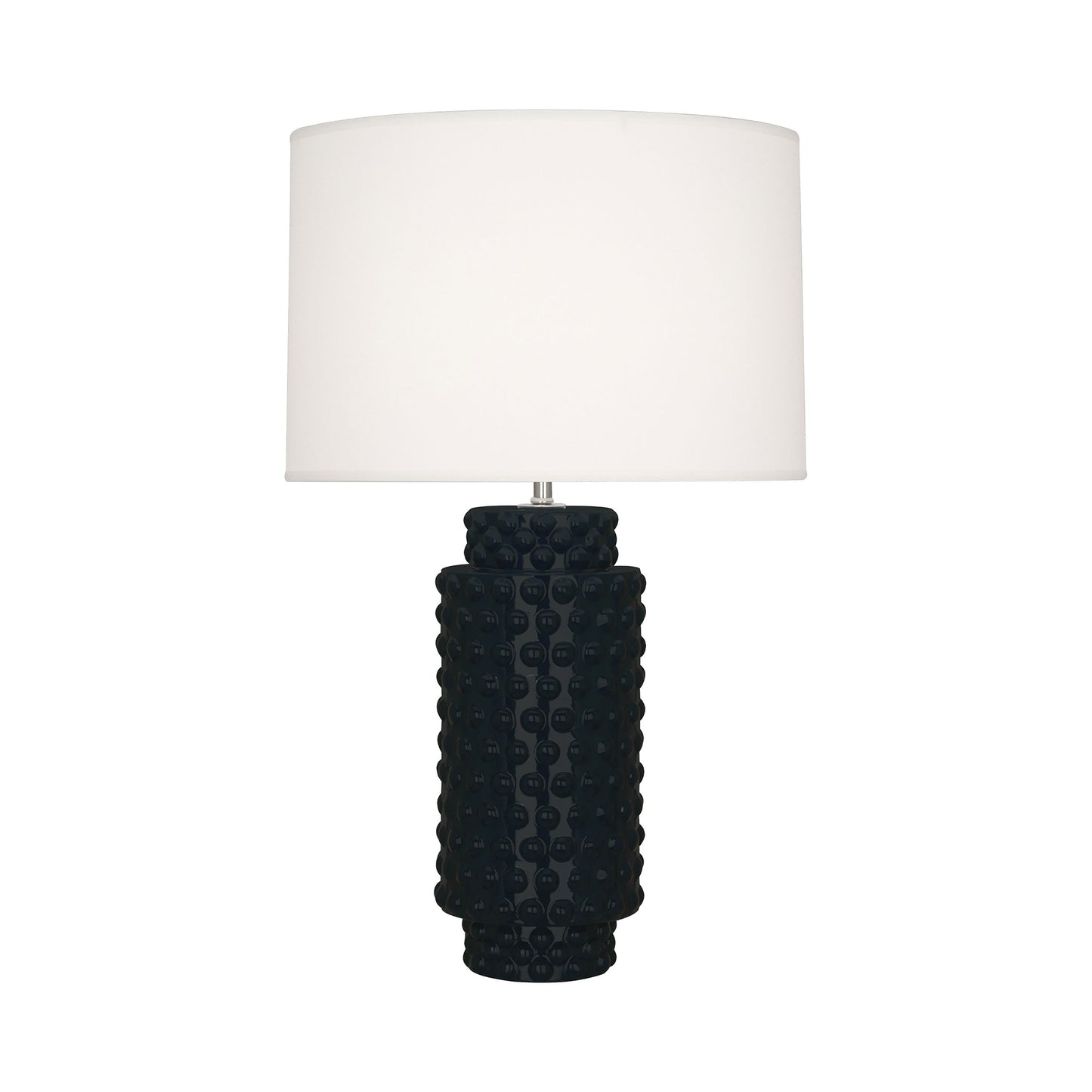 Dolly Table Lamp in Obsidian/White (Large).