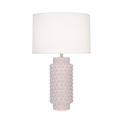 Dolly Table Lamp in Rose Water/White (Large).