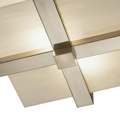 Doughnut Flush Mount Ceiling Light in Detail.