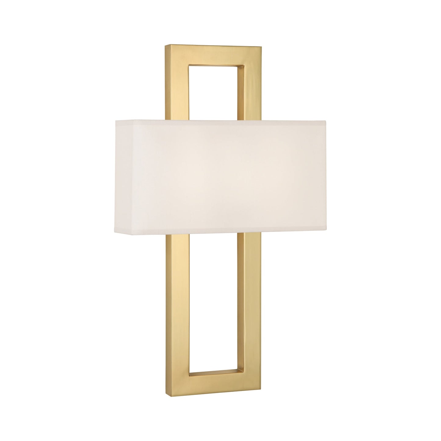 Doughnut Wall Light in Antique Brass/Snowflake.