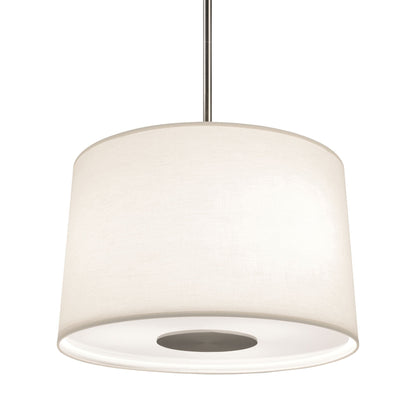 Echo Pendant Light in Stainless Steel.