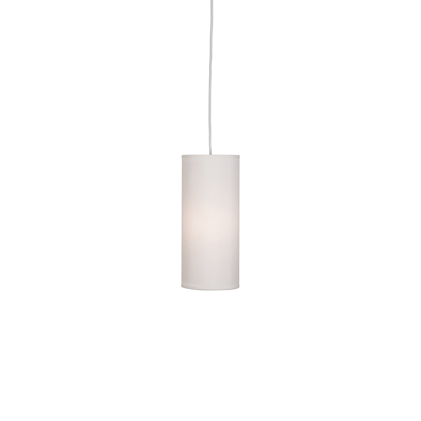 Elena Pendant Light in Pearl Dupioni (Small).