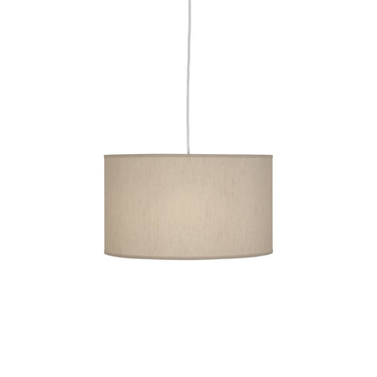 Elena Pendant Light in Bone Dupioni (Medium).
